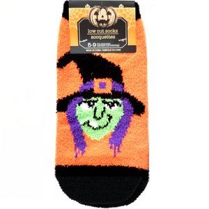 *3/$15* Fuzzy Witch Halloween Socks